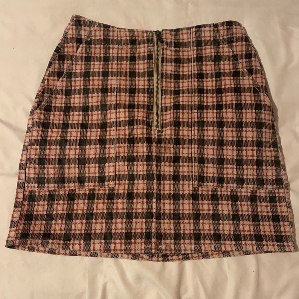 Plaid skirt